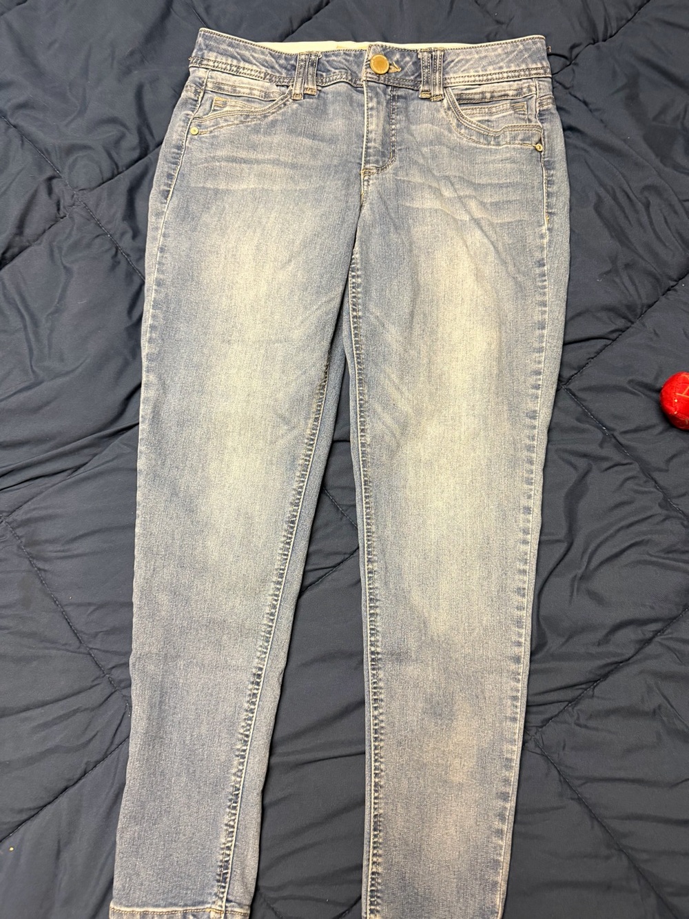 Democracy Blue Logo Denim Label